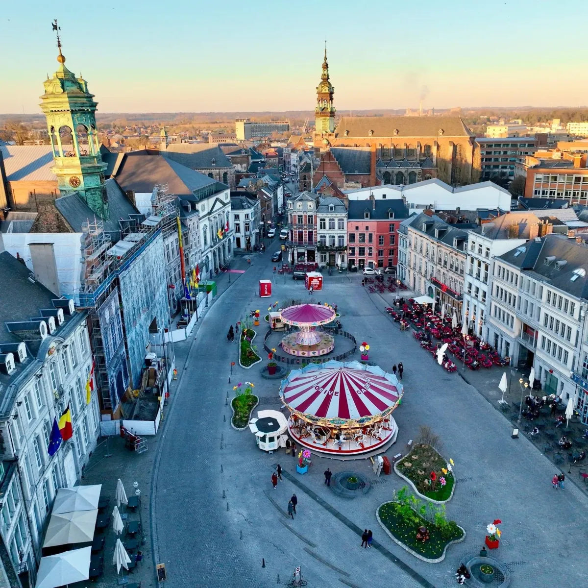 Taxi Zaventem airport vers Mons